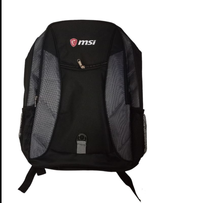 Tas Laptop merk MSI untuk 10- 15 inc Tas Ransel Laptop murah