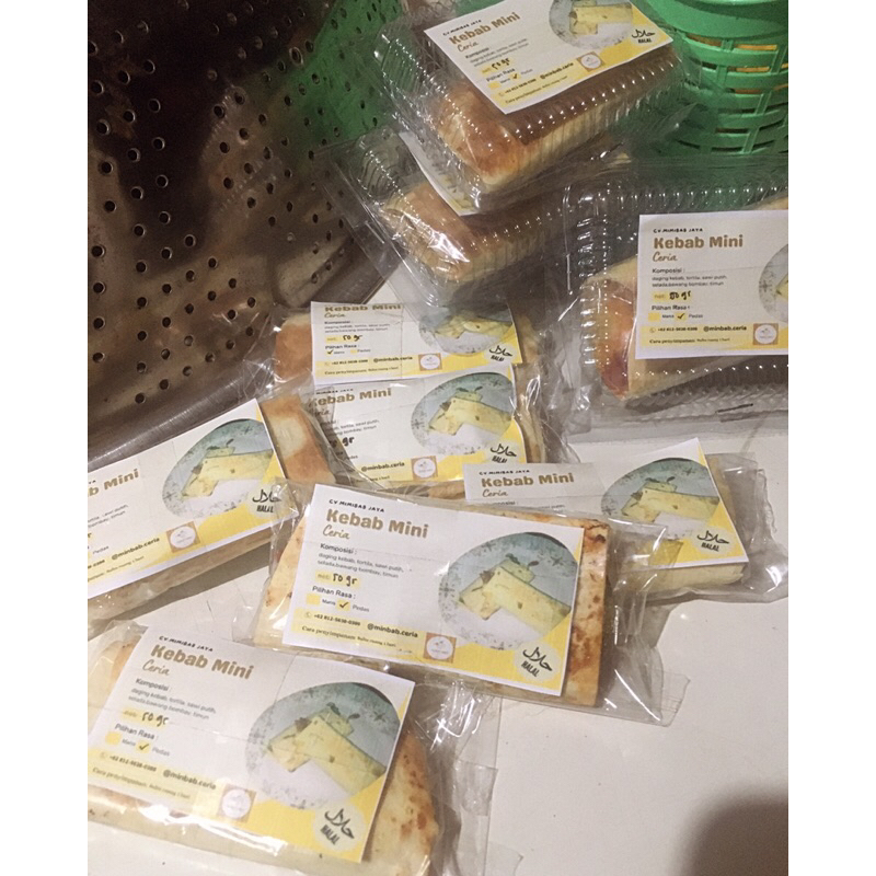 

Mini kebab 50gramm pedas & manis