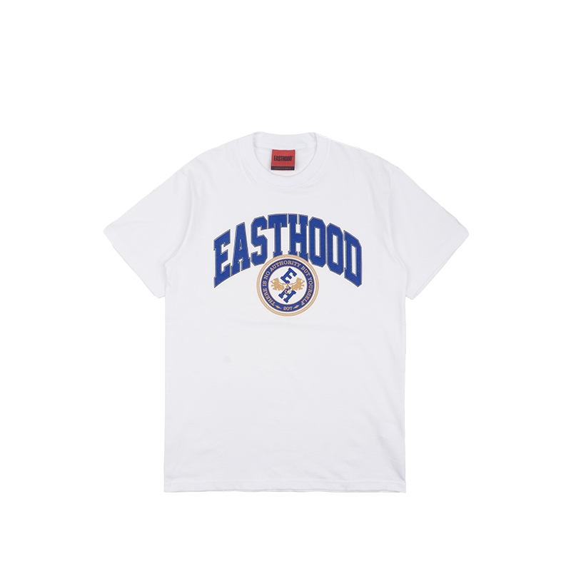 Easthood University Kaos Lengan Pendek Putih