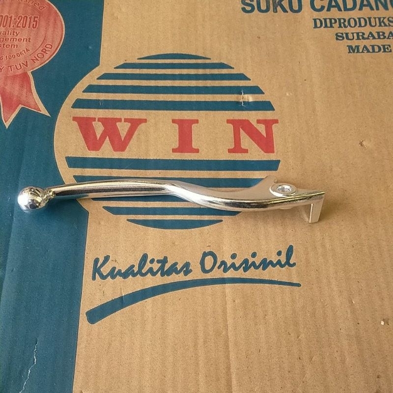 handle  rem kanan Scoopy f1 silver 2012-2016/handle lever kanan Scoopy fi silver/win