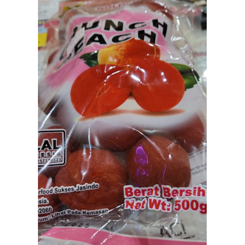 

manisan buah persik 500gram