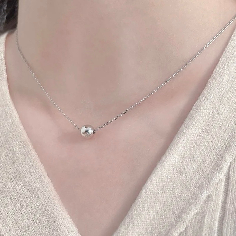 Kalung Wanita Elegan Simple Titanium Anti karat Fashion korea