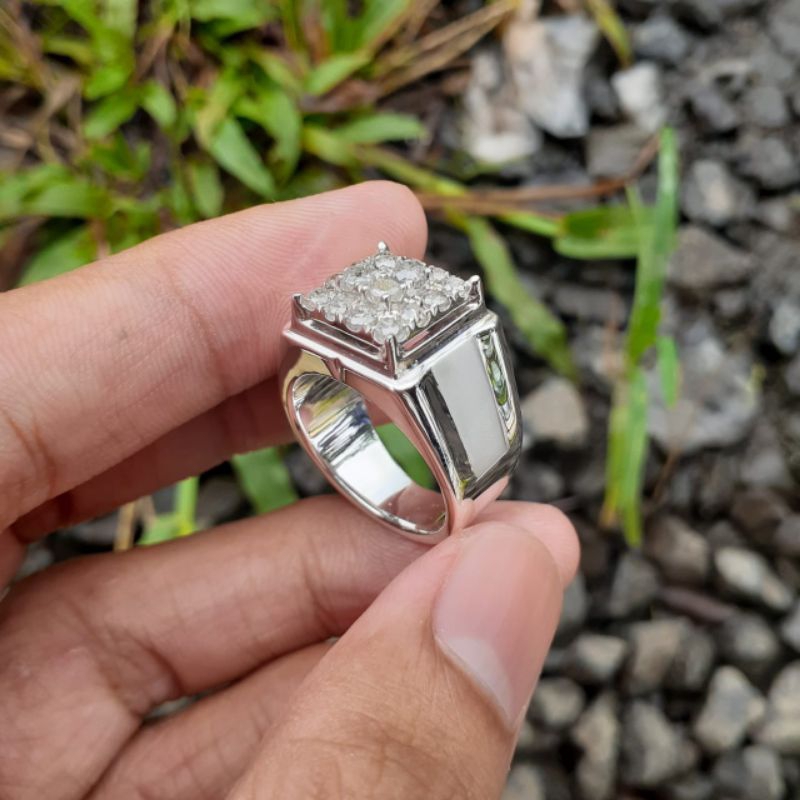 cincin pria full berlian eropa