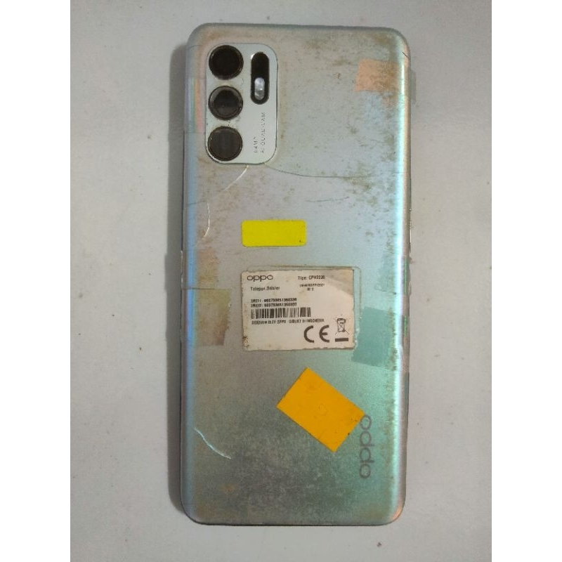Oppo Reno 5 & 6 Minus Lcd Mesin Normal & Segel bebas Pola & akun Bergaransi