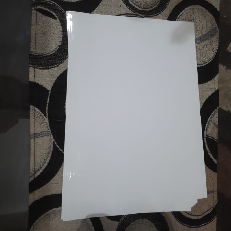 

Kertas Sticker Photo 135 gsm Glossy isi 10 lembar putih bersih