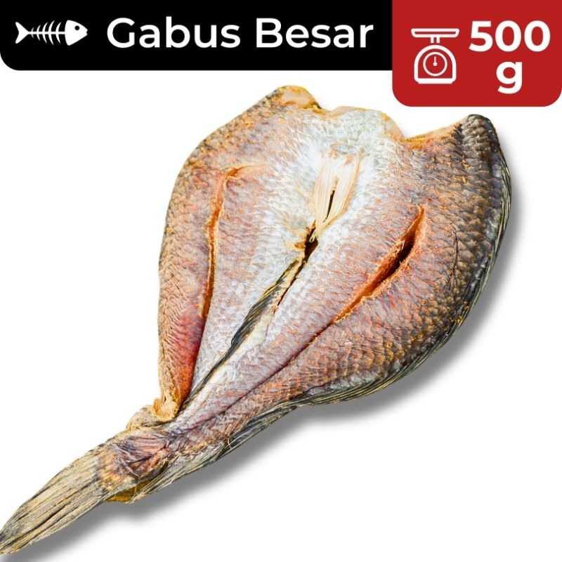 

500g Gabus Besar SUPER / Ikan Asin Gabus / Ikan Asin Murah / Ikan Asin Enak