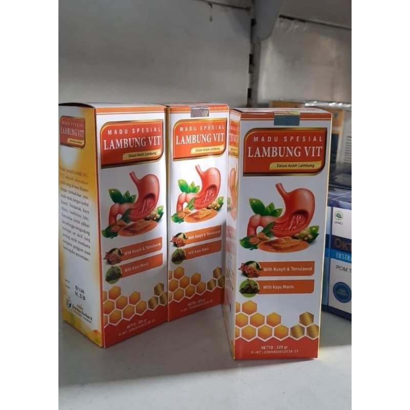 Madu sepesial lambung vit original bravina/herbal lambung magh laris/madu lambung vit istimewa