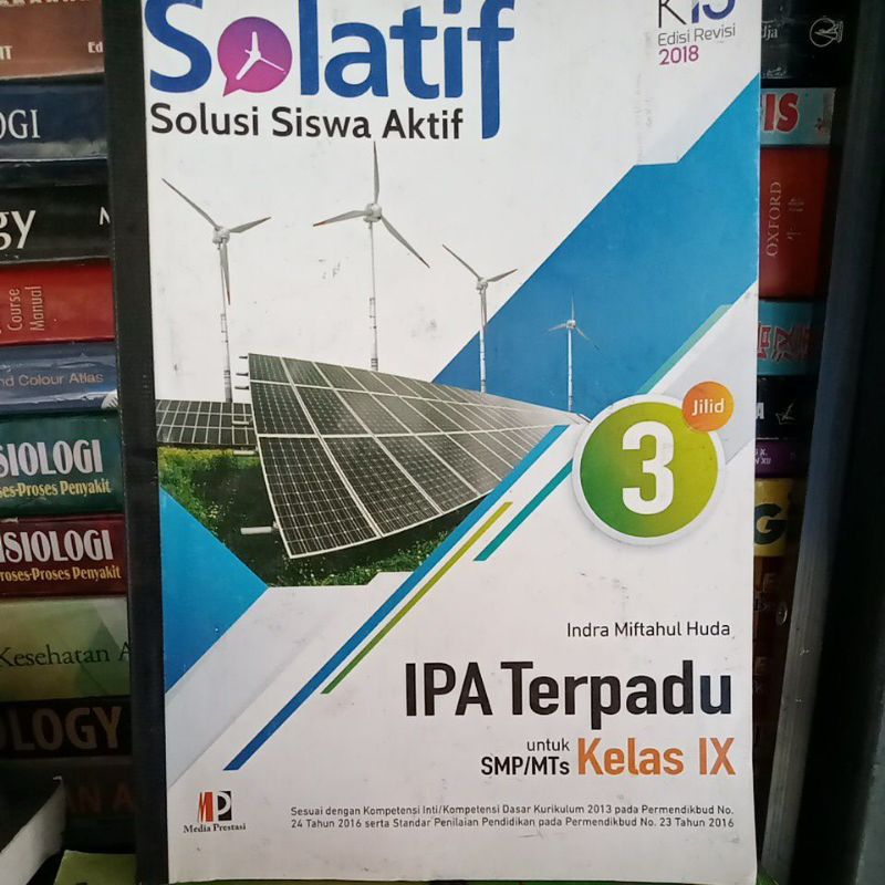 SOLATIF IPA TERPADU UNTUK KELAS 3 SMP KELAS 9