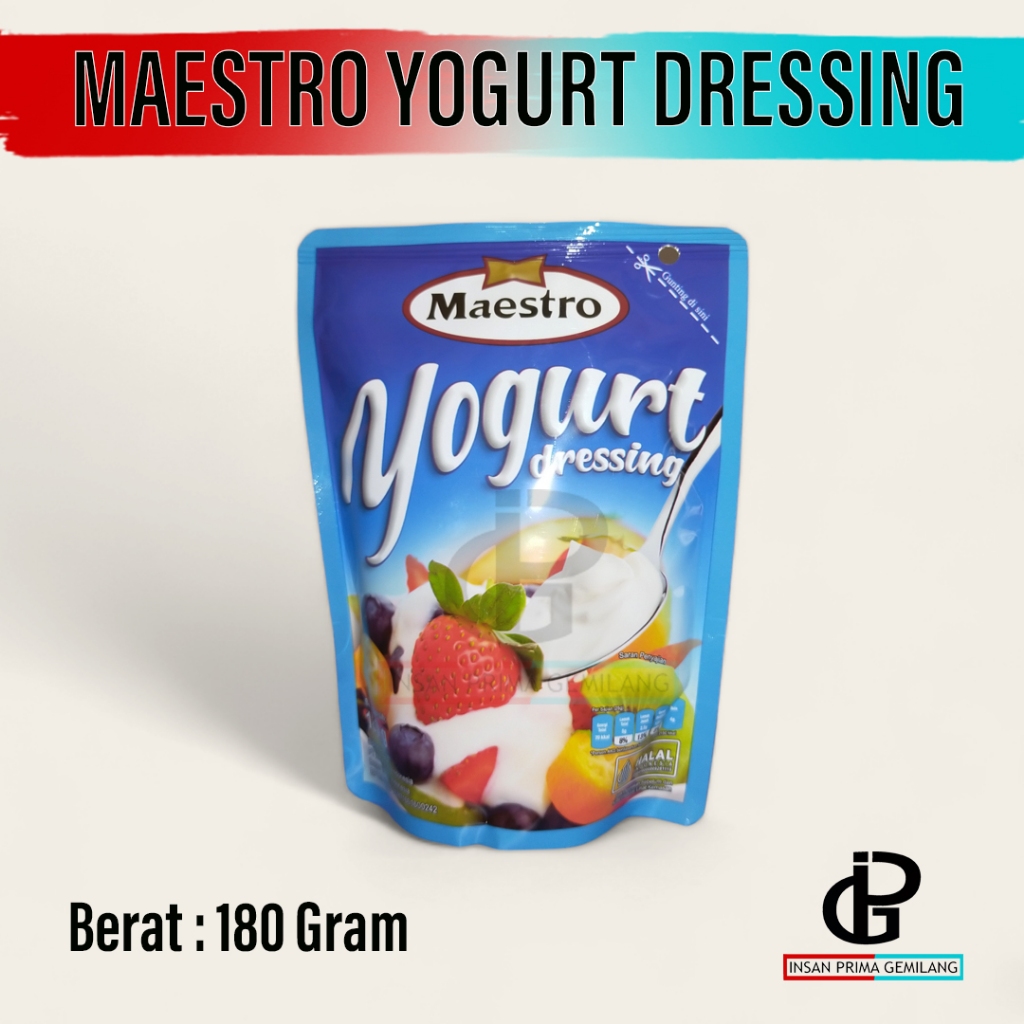 

Maestro Yogurt Dressing 180 gram / Salad Dressing