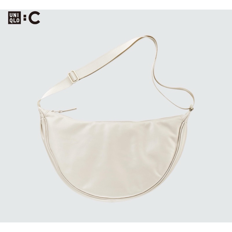 sale tas uniqlo sling bag faux leather round shoulder bag winterea