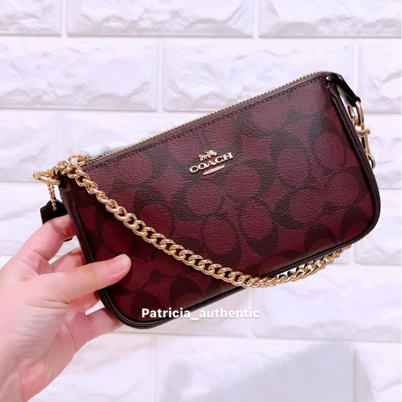 C Nolita 19 Oxblood Multi || COACH