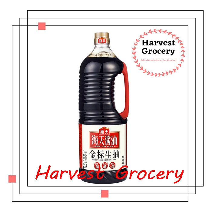 

Haday Soy Sauce Golden Label Light Soy Sauce 1.75L
