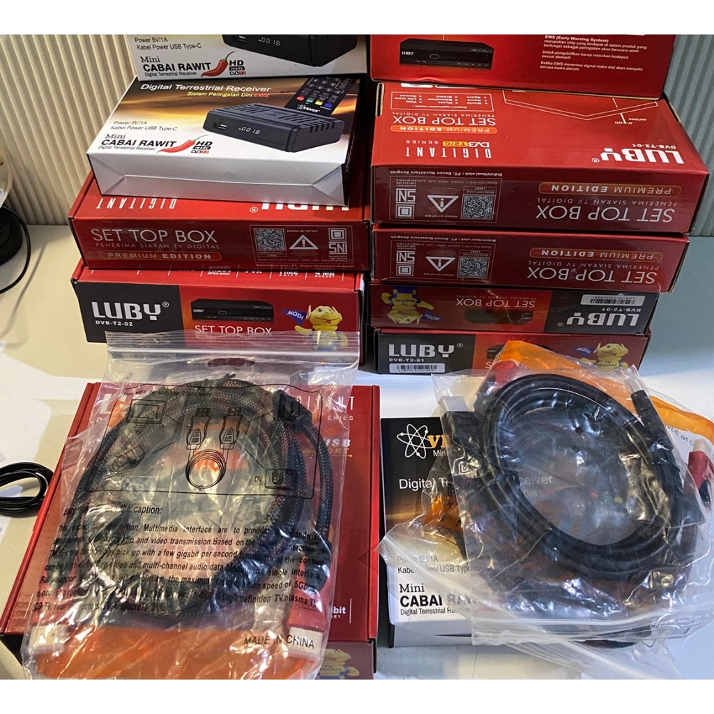 Set Top Box Tv Digital Luby T2-01/Receiver Tv Digital Luby/Set Top Box TV Analog Ke Digital / Set To