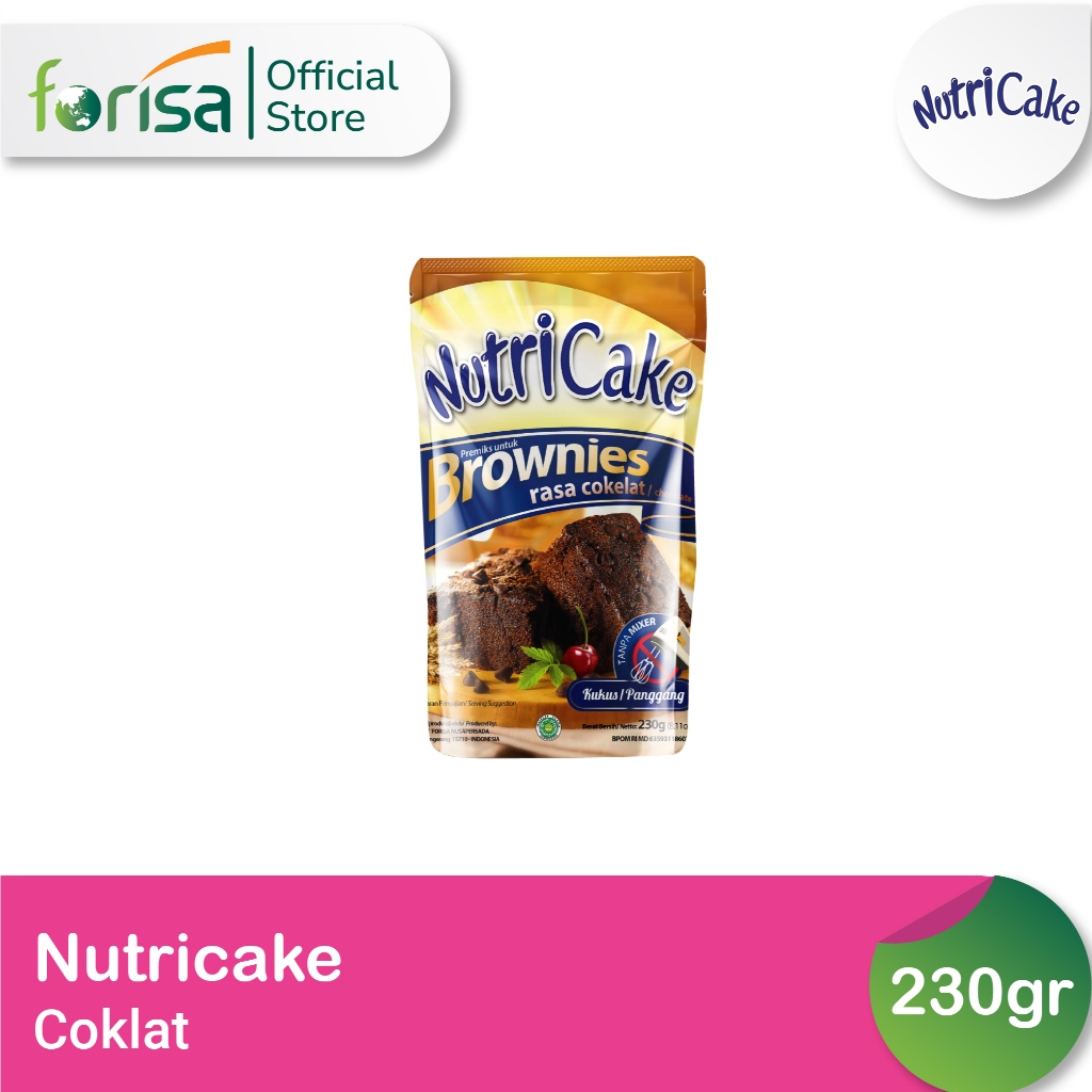 

Nutricake Premiks Brownies Coklat