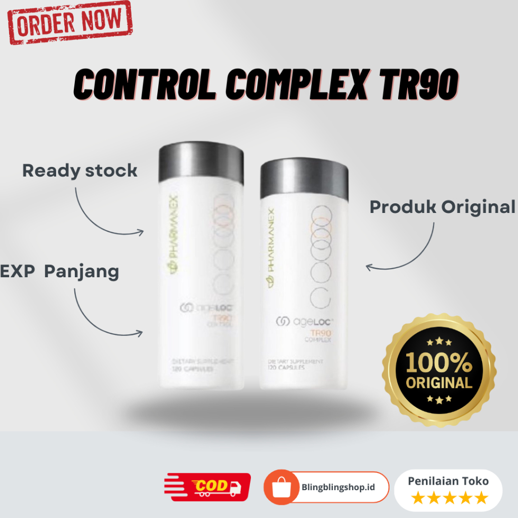 Ready, TR 90 CONTROL COMPLEX SEPASANG KAPSUL DIET ED 1/2025 ORIGINAL