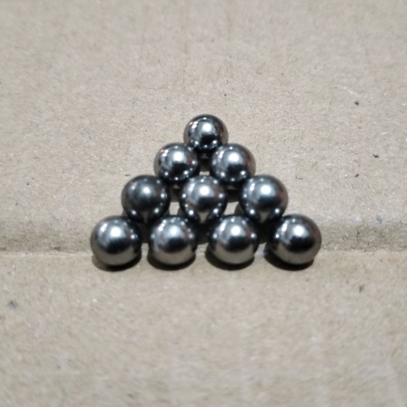 Peloran As sepeda roda belakang pelor 1/4 atau 6,35mm 10pcs