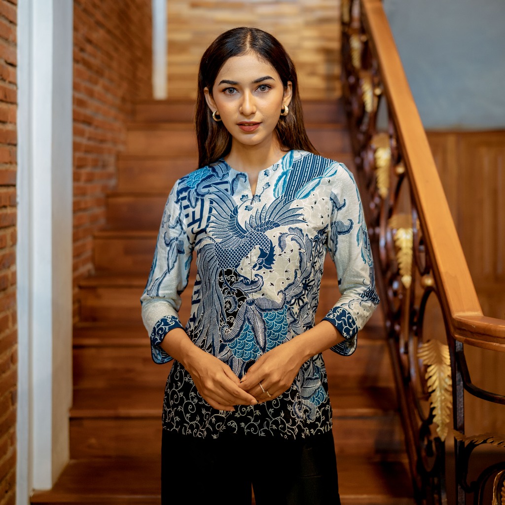 Hadinata Batik Wanita Blouse Sharon Smith