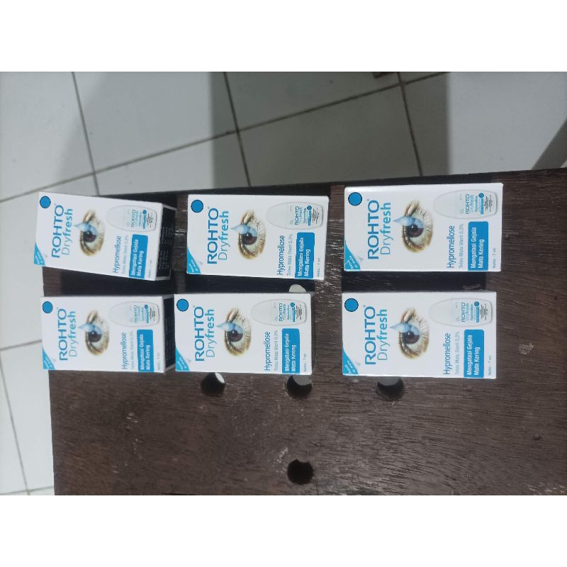 

Rohto Dry Fresh 7ml/ Mata Kering/ Mata Lelah/ Tetes Mata