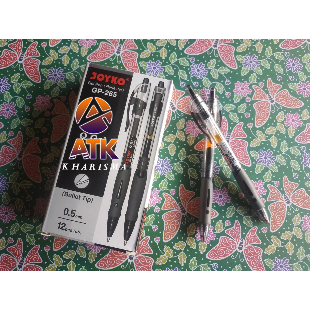 

Pulpen Joyko Gel GP-265 0.5mm - Hitam