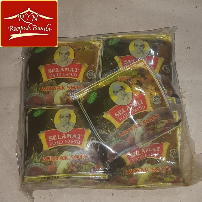 

Bumbu Minyak Soto Padang Selamat Majid Hamid 20 sachet @40gr