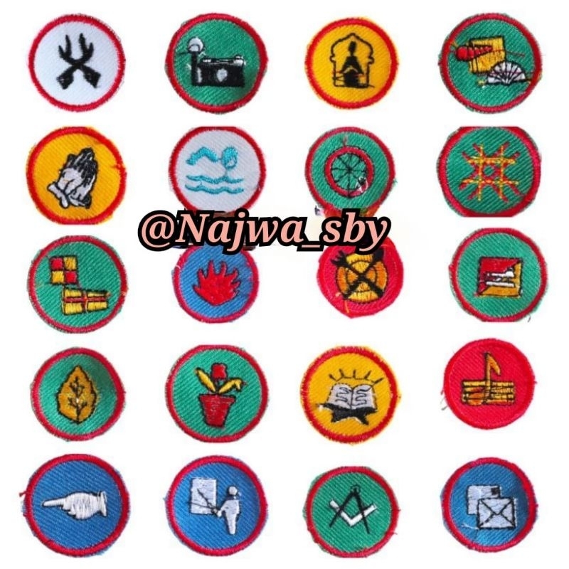 BET / BADGE TKK  PURWA PENGGALANG ( NON WAJIB )