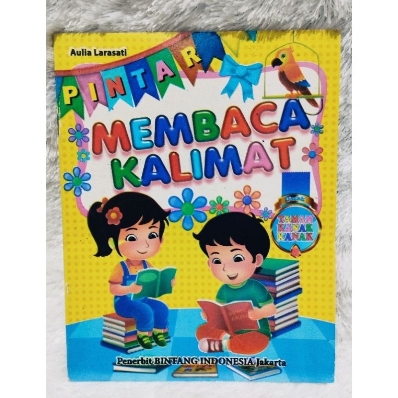 Buku Pintar Membaca Kalimat Belajar Lancar Membaca Anak PAUD TK