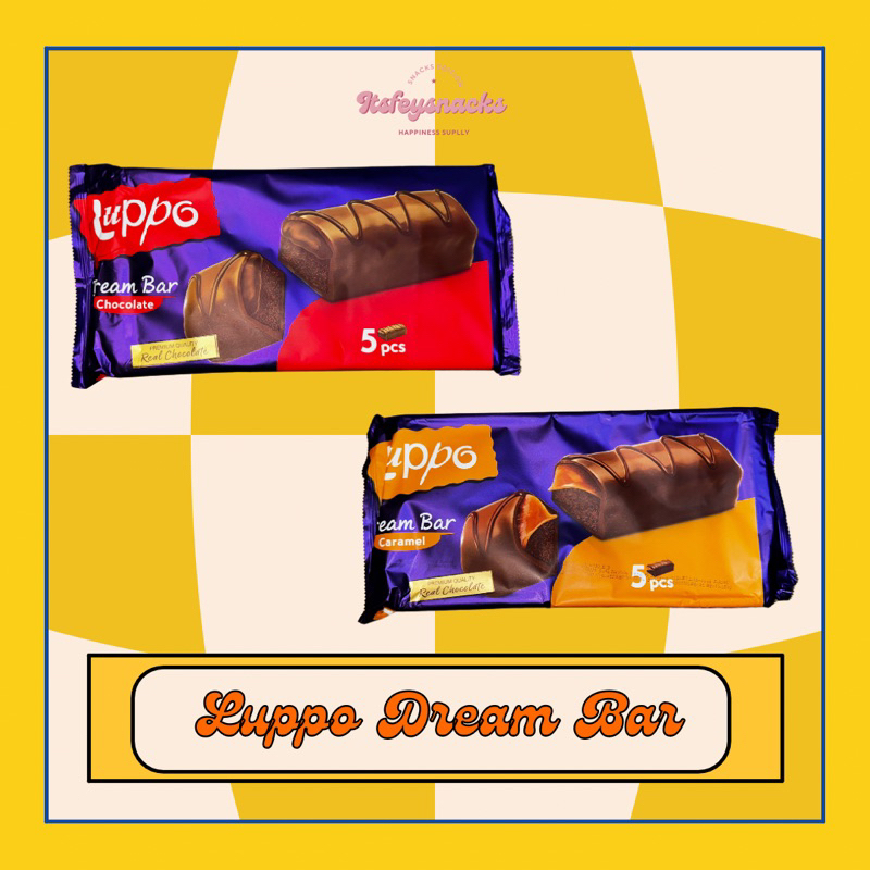 

[LUPPO] DREAM BAR CAKE LUPPO COKLAT & KARAMEL