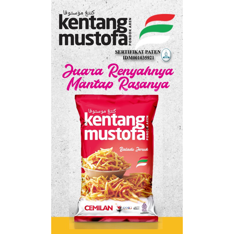 

Kentang Mustofa rasa Balado Jeruk