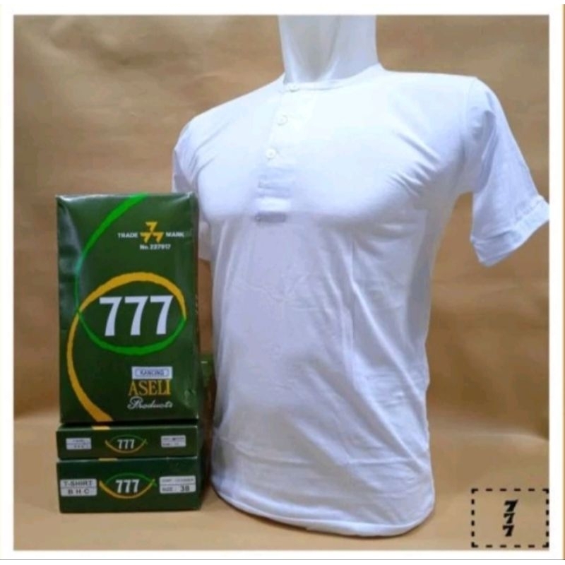 KAOS OBLONG 777 KANCING DEPAN / OBLONG PRIA KATUN KANCING DADA / OBLONG 777 kancing ASLI