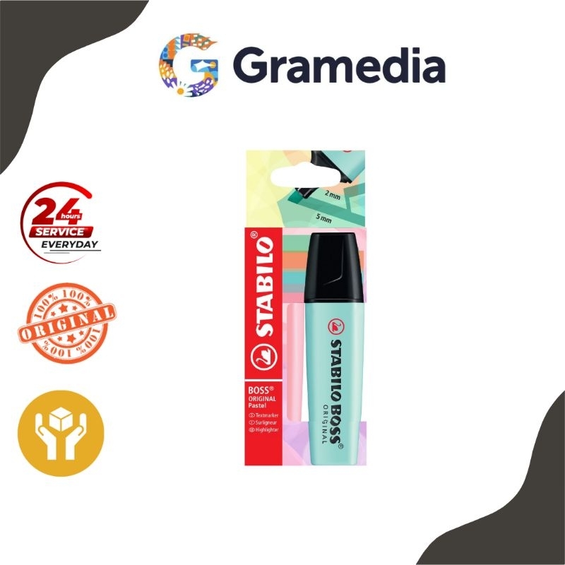 

Gramedia Mega - Stabilo Boss Pastel Set 2 Pn. B.