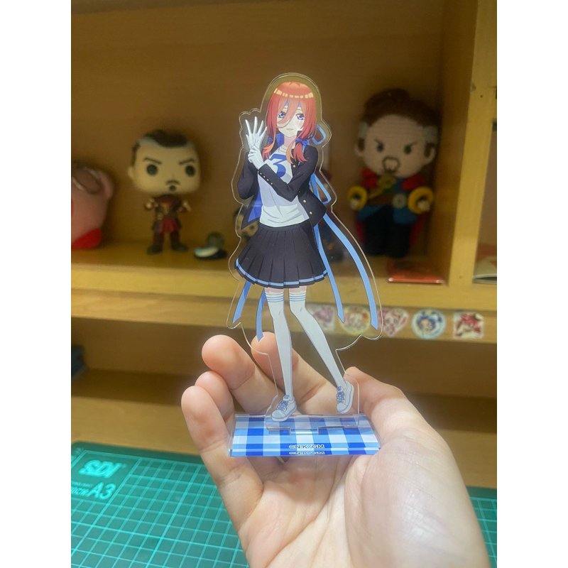 Standing Akrilik Acrylic Gotoubun No Hanayome Miku Nakano Ori Jepang B2 Movie