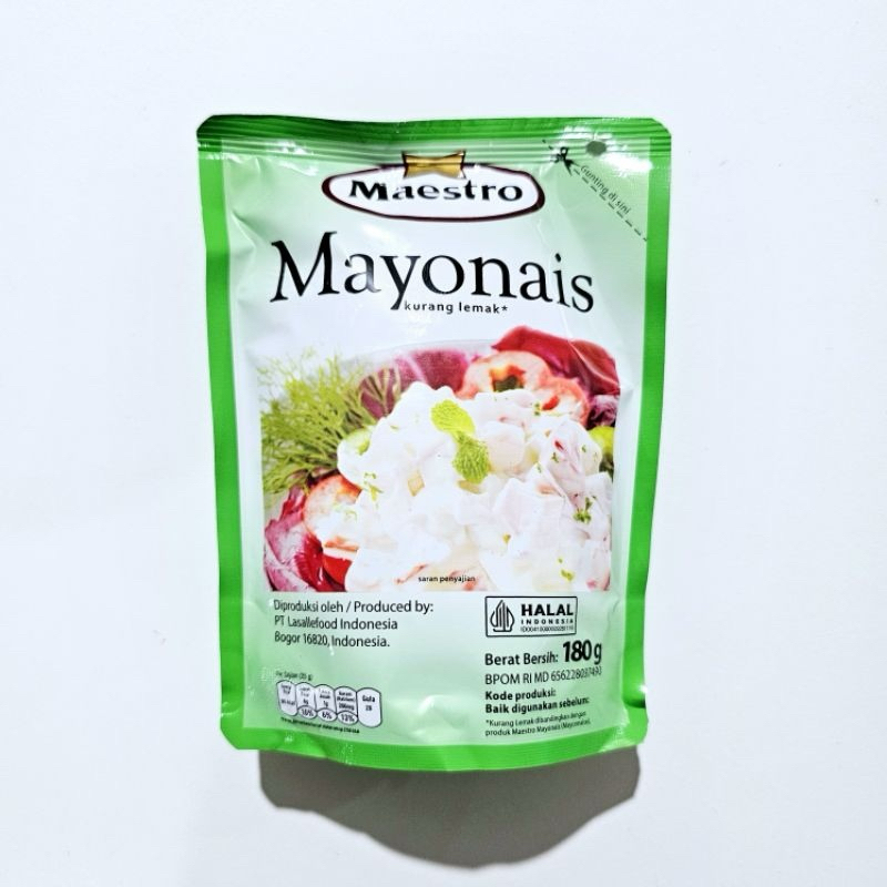 

Mayonais Maestro 180gr