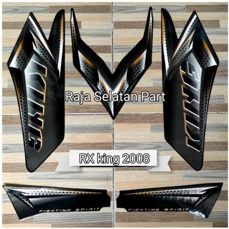 LIS STRIPPING RX KING 2008 HITAM