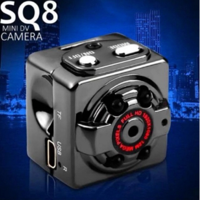 SQ8 Mini DV Camera 1080P Full HD Aluminium