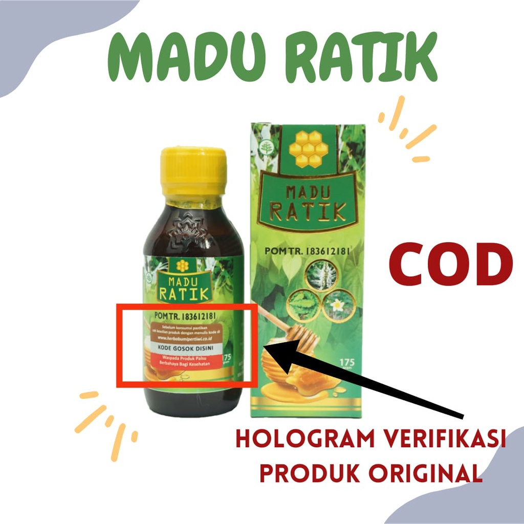 MADU RATIK UNTUK MENJAGA KESEHATAN PERSENDIAN TUBUH KOLESTEROL REMATIK KEBAS KESEMUTAN