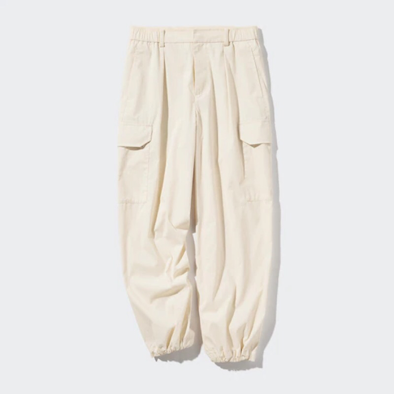 UNIQLO Women Cargo Easy Pants Celana Panjang Kargo Rileks Wanita