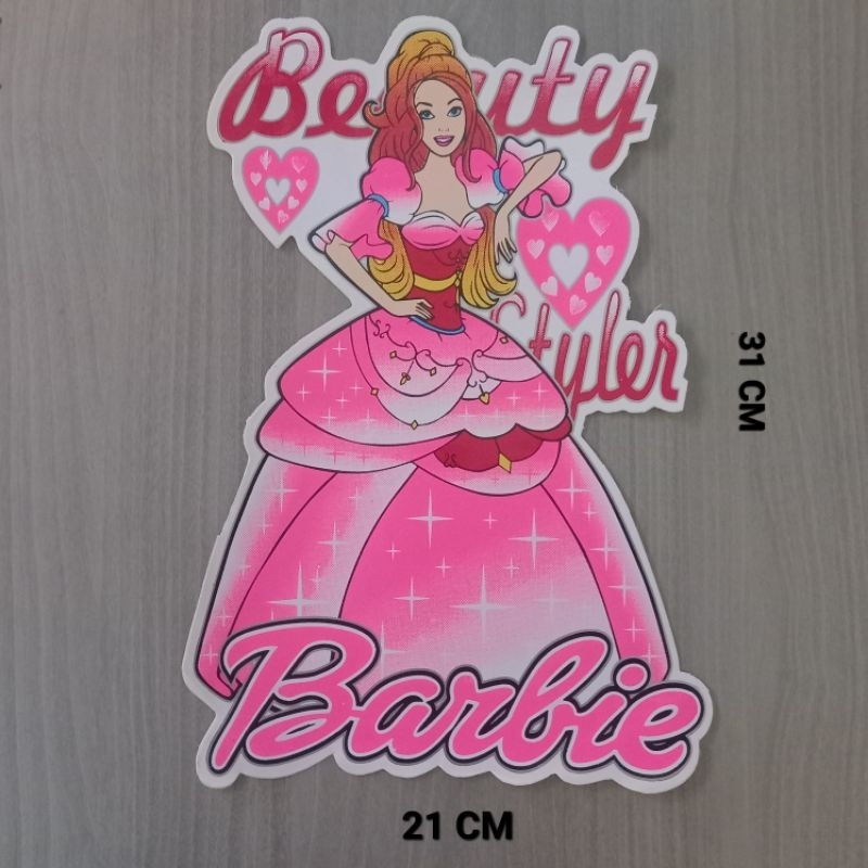 

STIKER BARBIE VINYL UKURAN BESAR