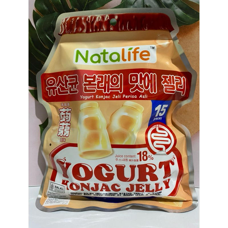 

NATALIFE KONJAC JELLY 300gr ORI/MANGO