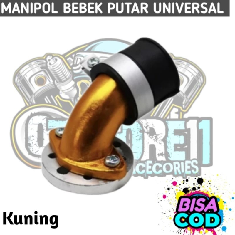 MANIFUL MANIPOL MANIFOL INTAKE MANIFOLD BEBEK LEHER ANGSA PE24 PE 28 PE26  PUTAR VEGA JUPITER Z MIO 