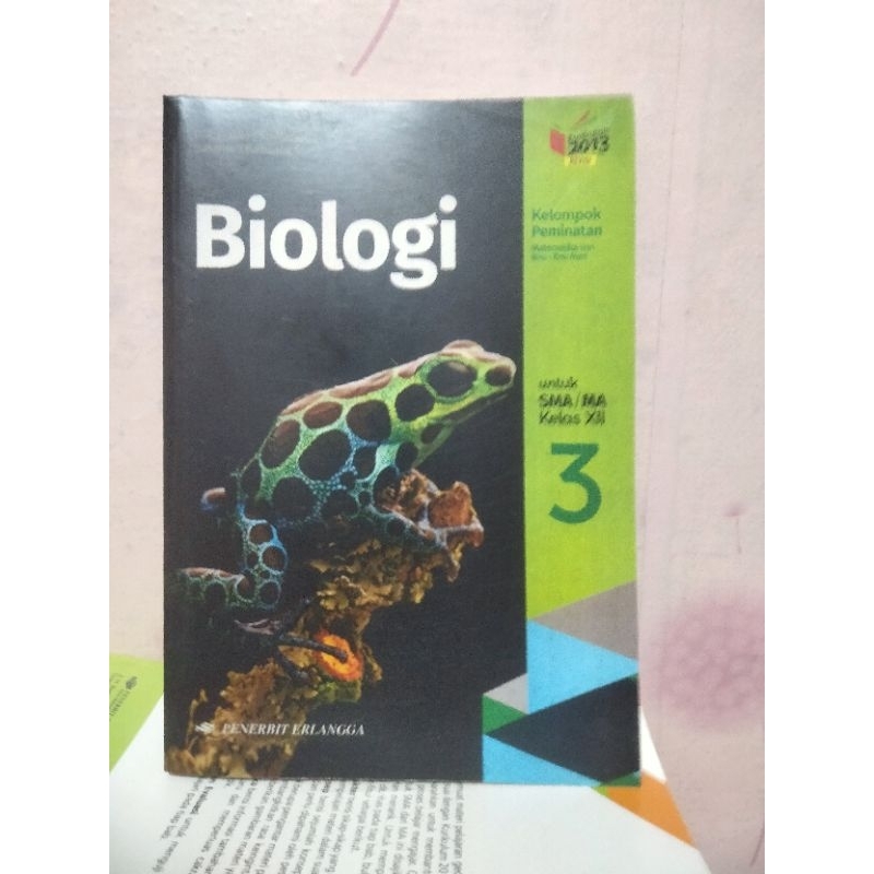 buku biologi kelas 13/XII/3 sma/ma Erlangga revisi