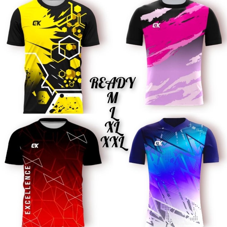 KAOS DAN SETELAN OLAHRAGA JUMBO 1SET BAJU OLAHRAGA PRIA  WANITA JUMBO BAJU VOLI PREMIUN JERSEY FUTSA