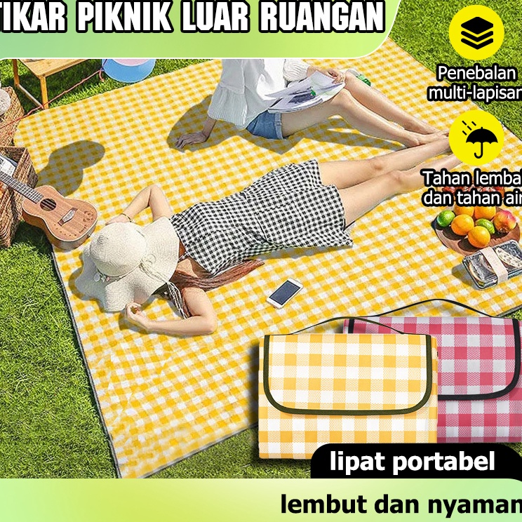 tikar lipat piknik waterproof tikar piknik karpet piknik tikar piknik waterproof