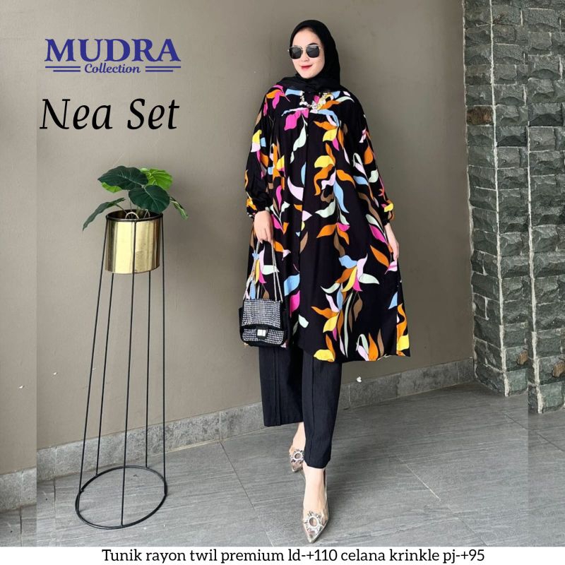 GAMIS SALSA MAXY / NEA SET BY MUDRA HIJAB