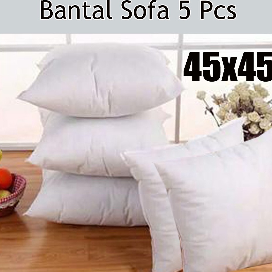 PAS ONLINE  BANTAL SOFA 45X45  5 PCS