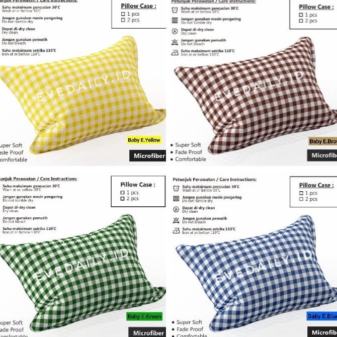 Terlaris SARUNG BANTAL KOTAK KECIL BABY EMILY  SARUNG GULING  UKURAN  MOTIF  BANTAL CINTA  BABY GING