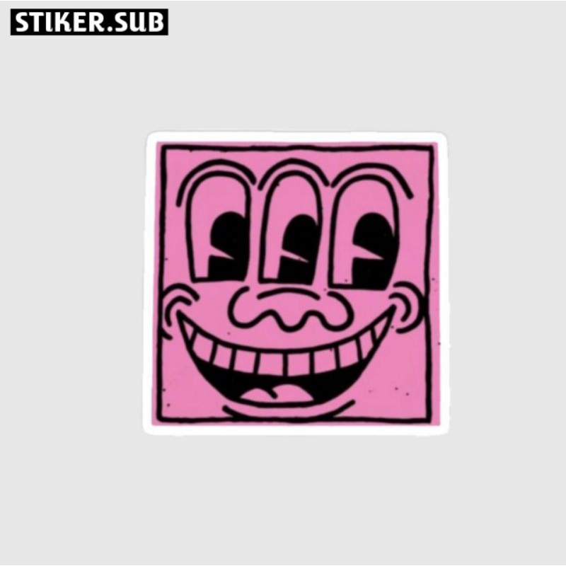 

stiker|sticker keith haring