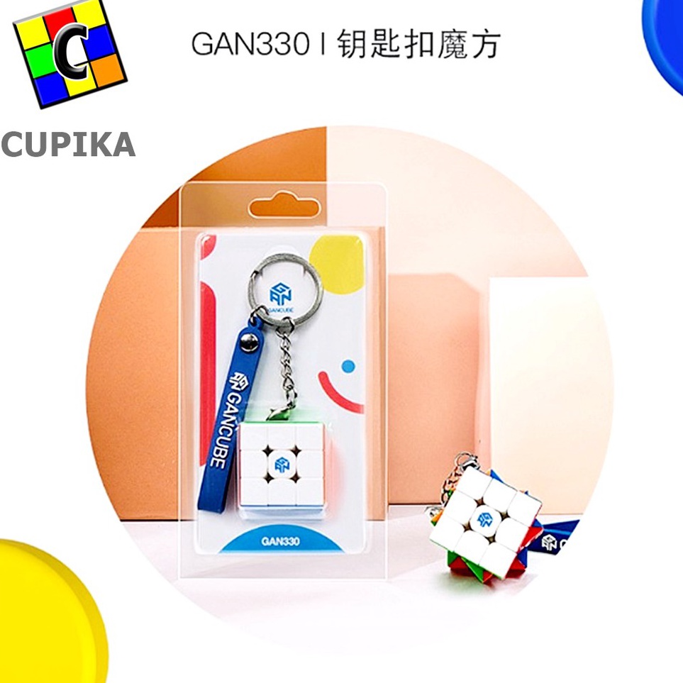 Rubik GAN 33 Gantungan kunci GAN Rubik 3x3 GAN