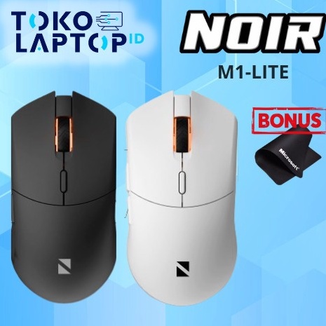 Seller Noir M1 Lite Wireless Gaming Mouse PMW3325 Garansi Resmi