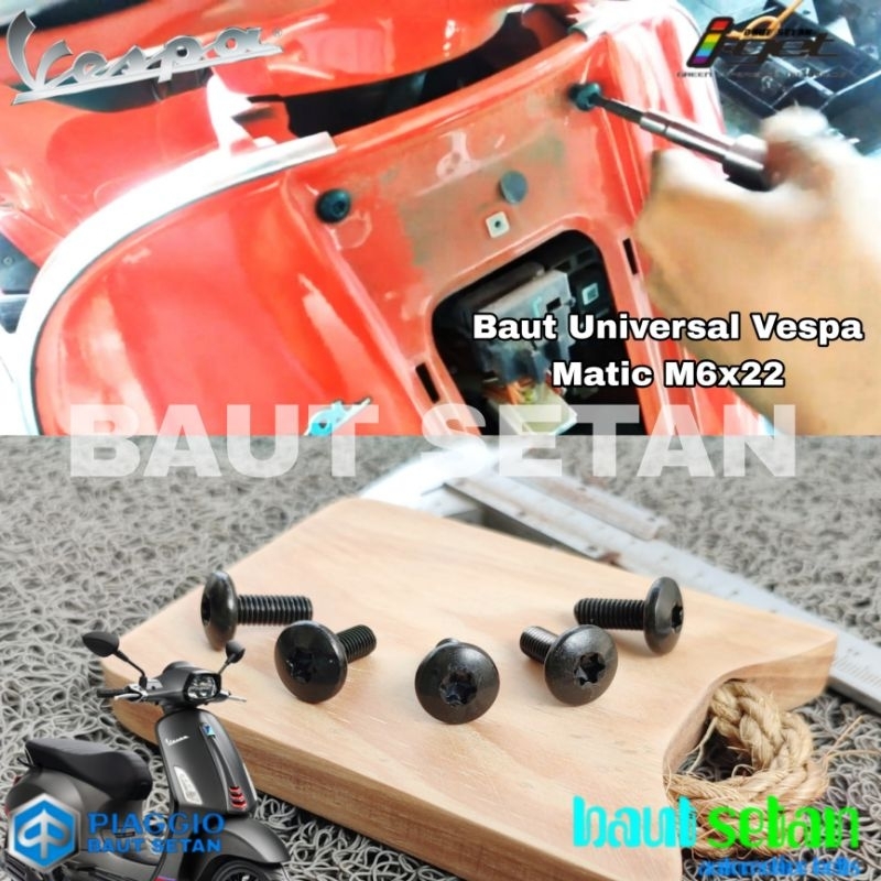 Baut Body Vespa Screw Vespa All Vespa Matic Universal