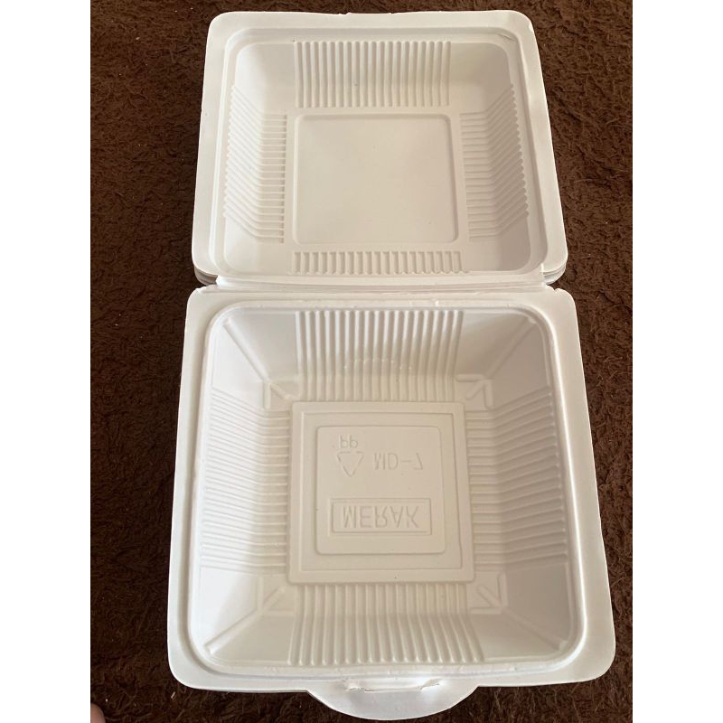 MEAL BOX MERAK /TEMPAT MAKAN NON SEKAT (ISI10)